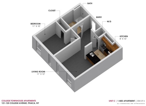 the venice apartment floor plan