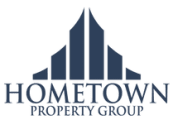 the logo building in front of a black background