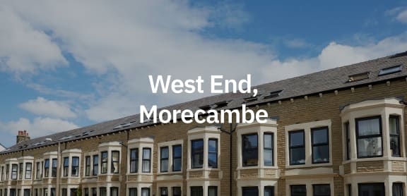 a building with the words west end on top of it