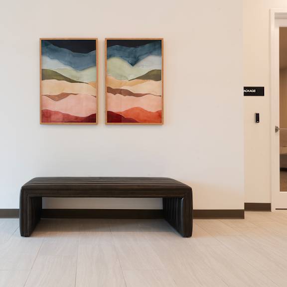 Office Hallway at Alta Apartments, Pewaukee, WI 53186