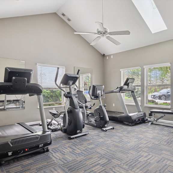 Fitness Center with Cardio Equipment