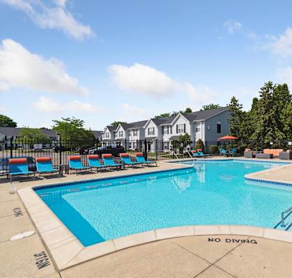 Outdoor Pool with Sundeck