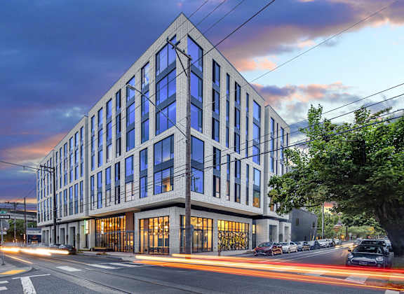 Building exterior at The Weidler in Portland, OR 97209
