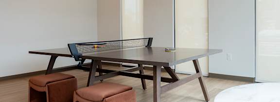Table Tennis in Clubroom at Alta Apartments, Pewaukee, WI