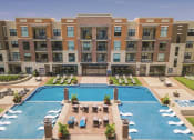 Thumbnail 4 of 84 - Aerial Pool View at The Royale at CityPlace, Overland Park