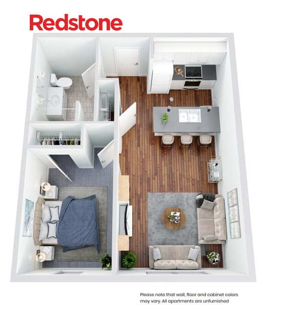 Floor Plan 206, 208