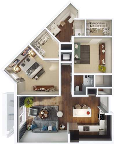 Floor Plan  Zinnia