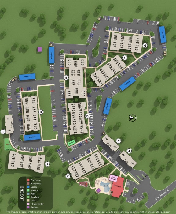 Fountains at Meadow Wood_Site Map