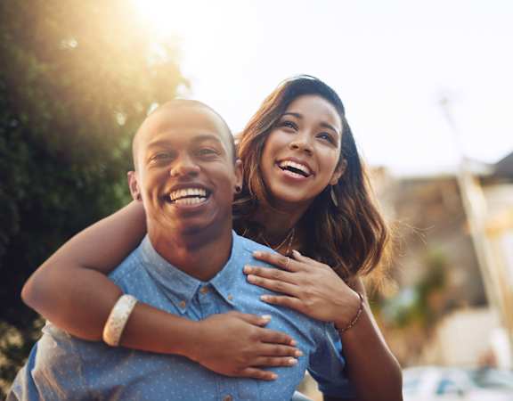 Couple at Thornberry Woods Apartment Homes, Naperville, IL