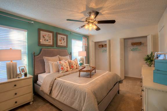 Keep clutter at bay with generous closet space in every bedroom.