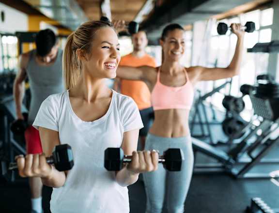 Women Exercising at Appling Lakes in Cordova, TN