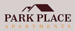 The image is a logo for Park Place Apartments.