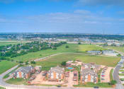 Thumbnail 13 of 14 - an aerial view of apartment complex