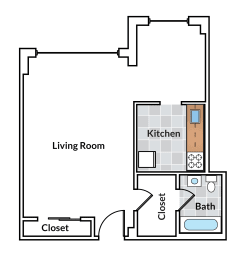  Floor Plan Studio 24 Tier