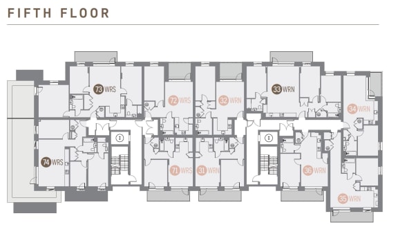 Floor Plan  Fifth Floor