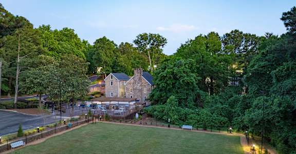 Large Dog Park at Mill House at East Cobb in Marietta, GA, 30067