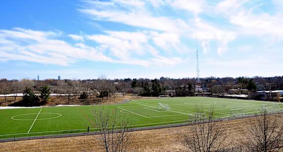 Football Court at Park87, Cambridge, MA 02138