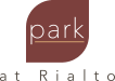 an image of the park at rialto logo