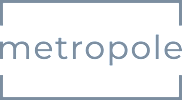 A black and white image with the word "metropolis" written on it.