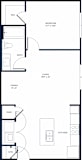 A1 Floor Plan at Watermark at Harvest Junction, Colorado, 80501