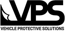 A black and white logo for Vehicle Protective Solutions.