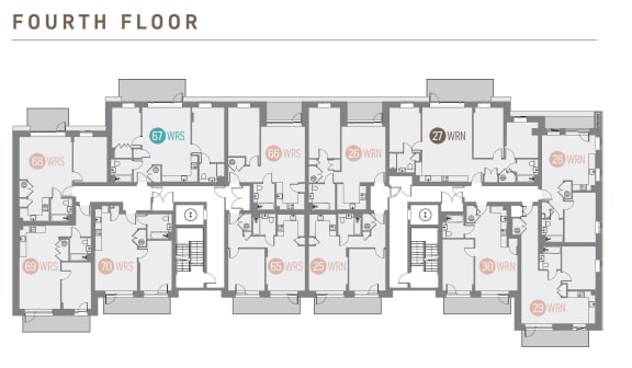 Floor Plan  Fourth Floor