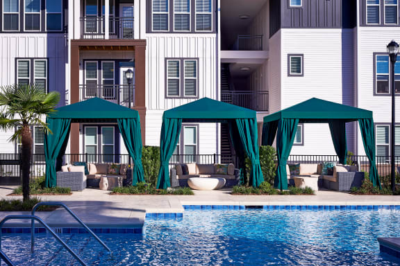 Pool at Beckett Farms Apartments, PRG Real Estate Management, Fort Mill