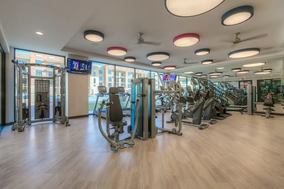 Fitness Room at The Royale at CityPlace, Overland Park, Kansas