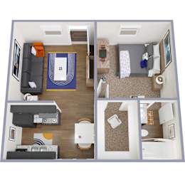  Floor Plan Plan A