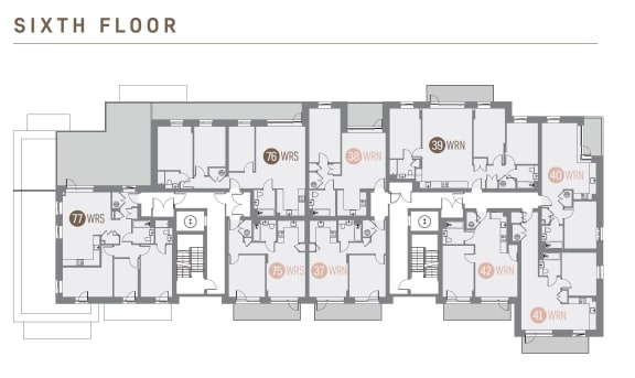 Floor Plan  Sixth Floor