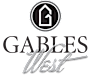 A logo with a house icon and the text "GARCIES West" in a cursive font.