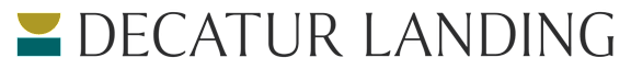 A logo with the text
