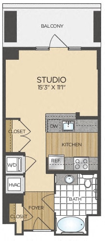 studio apartments in washington DC