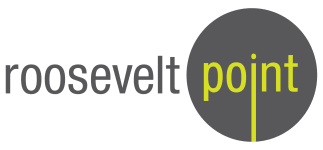 the logo for the point logo