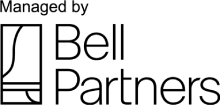The image is a logo of Bell Partners.