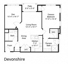 Floor Plan  Devonshire