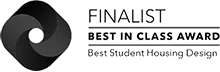 a sign for the finals best in class awards