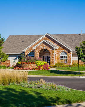 exterior amenity center at Northlake Farms Apartments, Gurnee, 60031