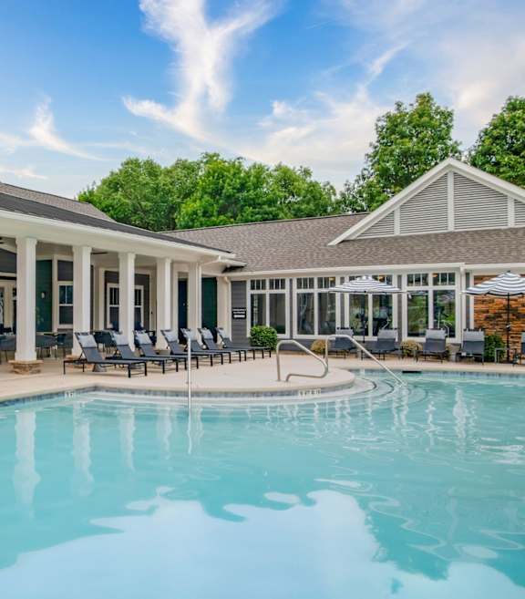 Community Pool at Ansley at Town Center Apartments, Evans, Georgia