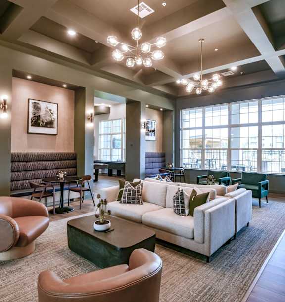 Community Room at Grays Creek Apartments, Cordova, TN