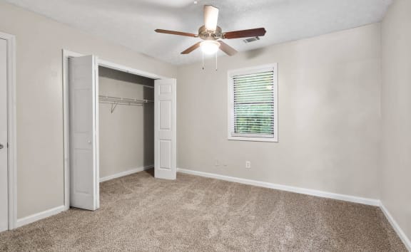 Empty Living Room at Alcovy Terrace, Covington, GA