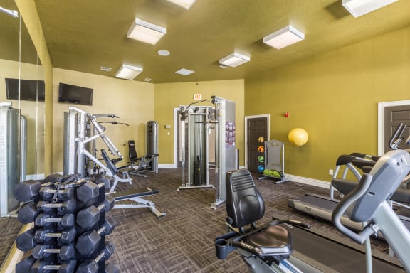 Exercise room at Rivertree Apartments, Riverview, 33578