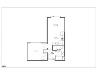 Floor Plan 1-Bedroom