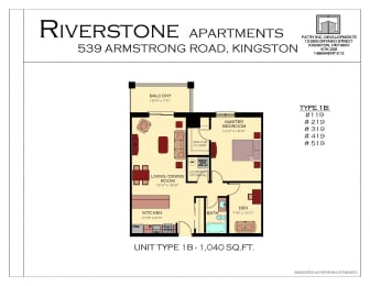  Floor Plan 1B