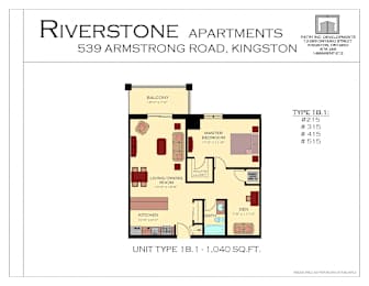  Floor Plan 1B.1