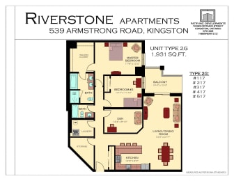  Floor Plan 2G