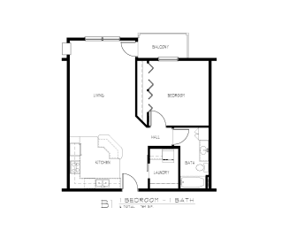 1 bd 1 ba B1