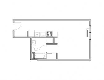  Floor Plan Studio A