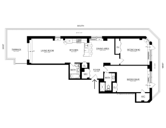  Floor Plan Penthouse A