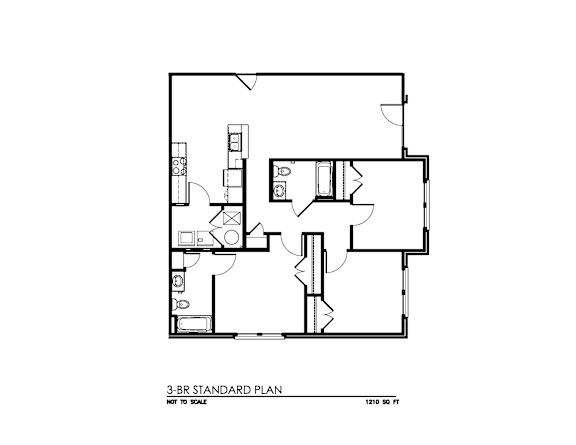 Floor Plan  Three Bedroom